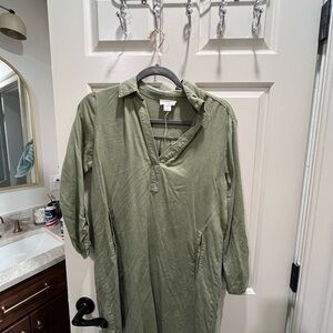 LOFT Olive Green Women's Dress